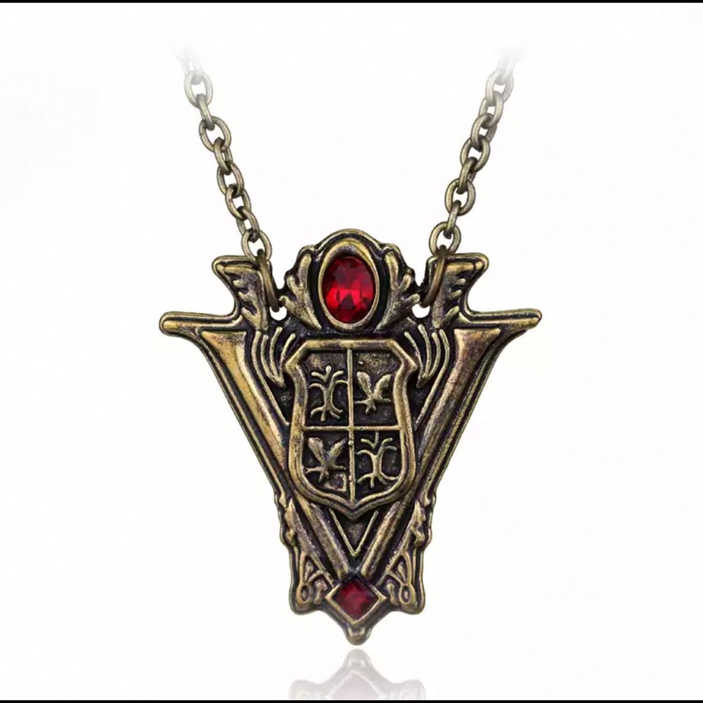 🆕 Twilight Saga Crescent Peak Clock Necklace - Picture 4 of 9